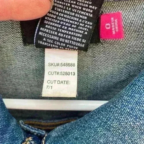 Torrid Jean jacket SZ 0 - Picture 4 of 5